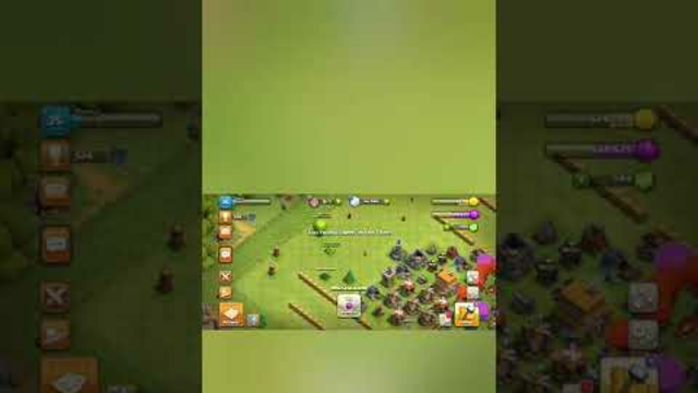 pt 4 of me cleaning up my bases in clash of clans #gameplay #games #gaming #shorts #satisfying #coc