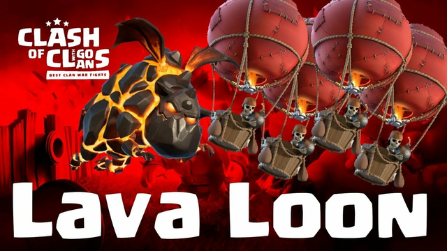 Clash of Clans Gameplay || Lava +  Balloon Combo || TH9 Air Attack