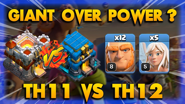 Giant Is Natural Counter Inferno SIngle !! TH11 Queen Walk Giant Bowler | Clash Of Clans