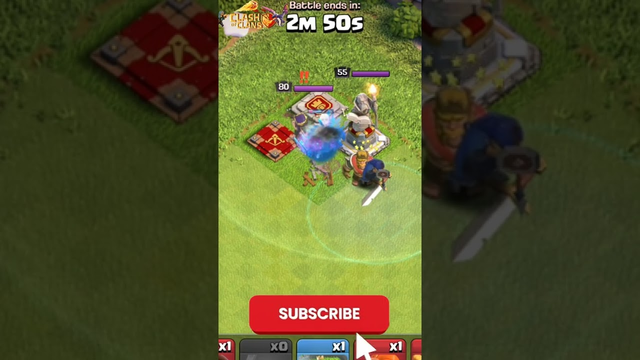 ALL MAX SUPER HEROES vs PEKKA + CLONE SPELL IN COC #shorts