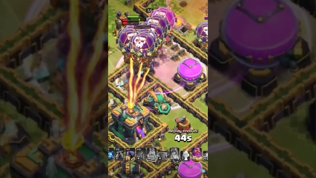 my queen trolling me 2.2mill clash of clans loot attacks #coc #loot #clashofclansattacks