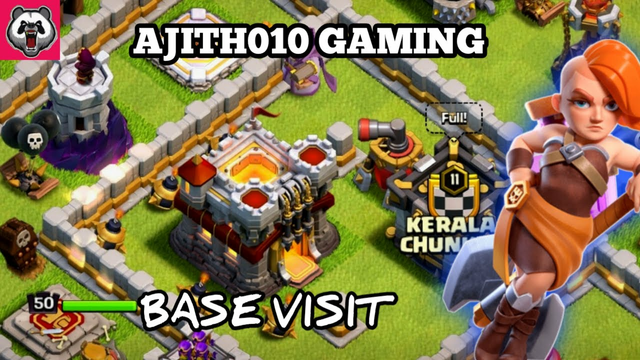 Base Visit | Ajith010 Gaming| clash Of Clans Malayalam | coc Malayalam