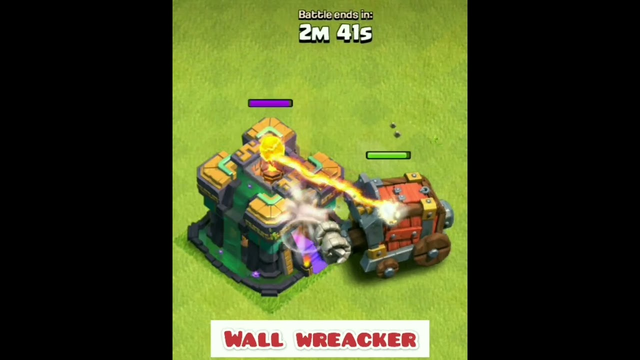 Siege machines Vs Town Hall 14 ---- Clash of Clans #townhall #siegemachines #shorts #coc