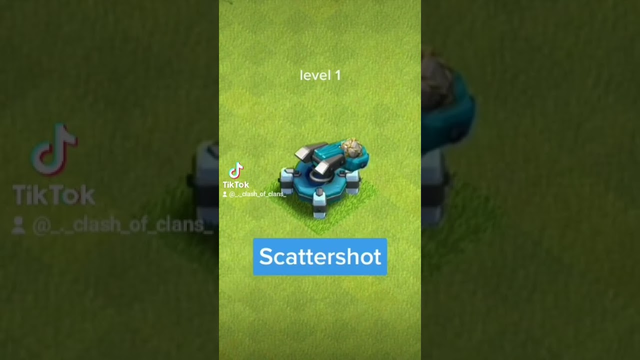 Clash of clans scattershot level up #clashofclans