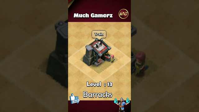Barracks Level 1 to Max | Clash of Clans