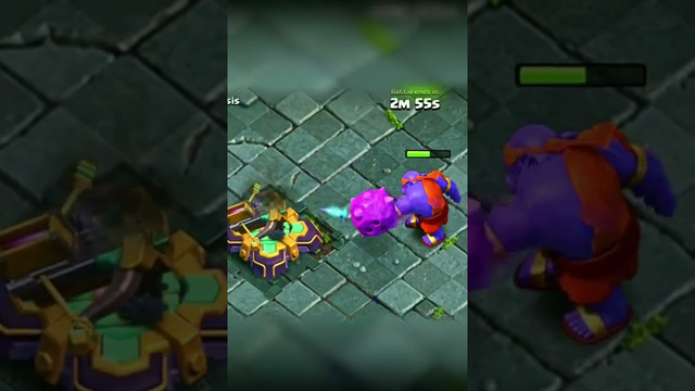 super troops VS xbow (part2)/clash of clans #shorts