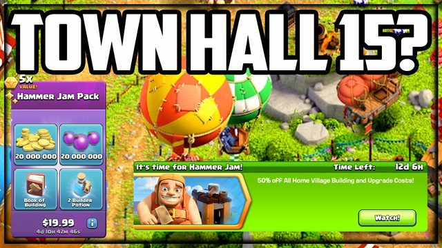 Town Hall 15 Hammer Jam in Clash of Clans?