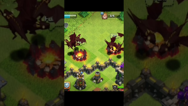 clash of clans #games #gaming #gamingvideos #shortvideo #dragon