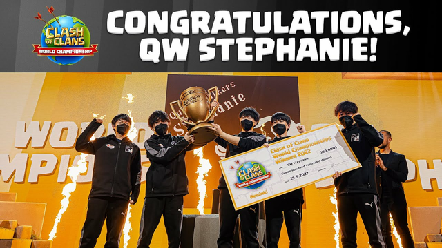 Congratulations to World Champions QW Stephanie! | Clash of Clans