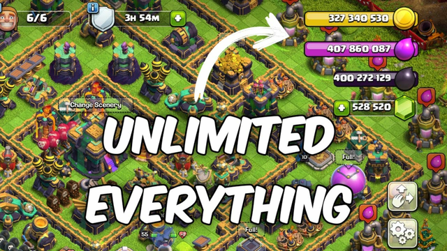 Everything Unlimited in Clash of Clans | Clash of Clans MOD 2022