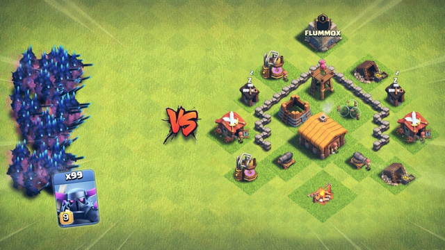 Can PEKKA Army Destroy Every Town Hall Level In Clash of Clans!?