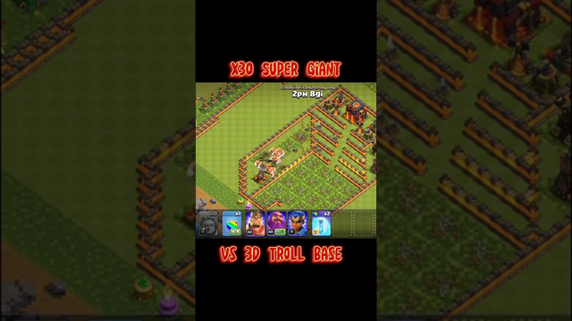 Super Giant Army Vs Town Hall 10 in COC - Clash Of Clans