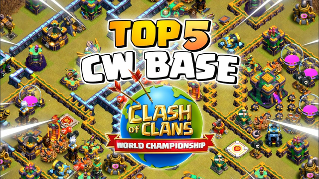 Th14 war base Clash world championship 2022 | Top 5 (Clash of clans)