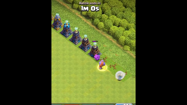 Super Bowler With Healers Vs Every Level Mega Tesla Formation - Clash Of Clans