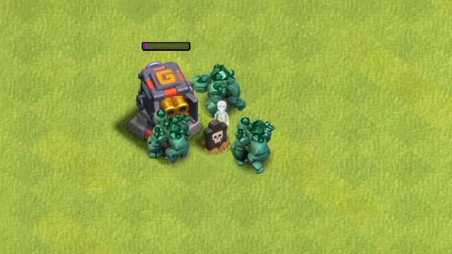 Clash Of Clans | Multi Cannon ( Clan Capital ) Vs home village troops #coc