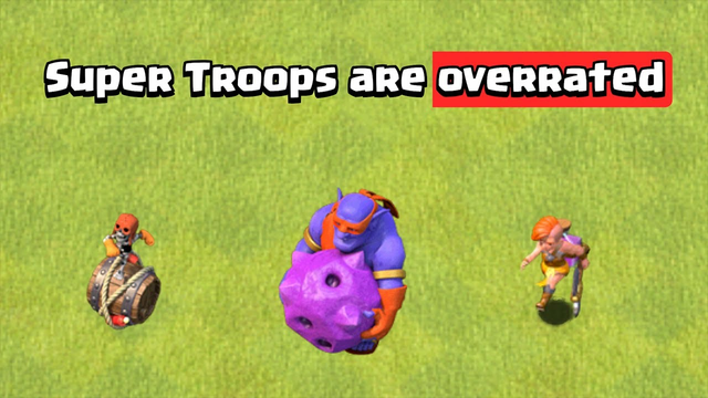 DIY Super Troops VS Real Super Troops | Clash of Clans
