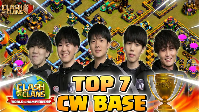 Th14 war base (Clash world championship 2022) Top7 | Clash of clans