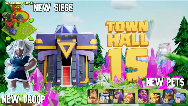 TOWN HALL 15 REVEALED in Clash of Clans! ALL LEAKED INFORMATION