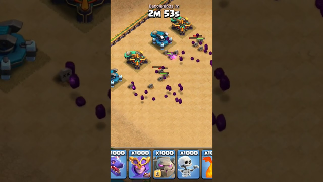 deadly scattershot base vs Yeti mate clash of clans