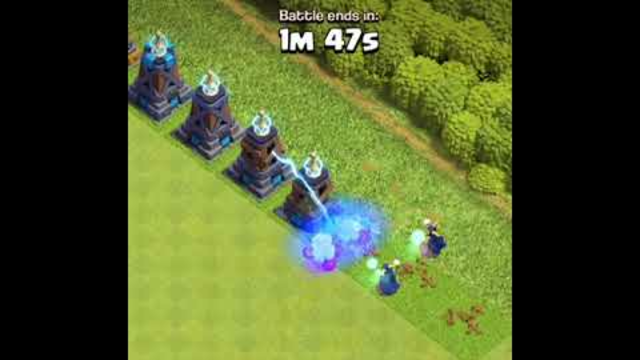 Super Witches Vs Every Level Mega Tesla Formation - Clash Of Clans
