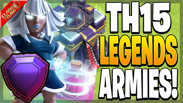 Using 3 *NEW* TH15 Armies in Legends League (Clash of Clans)