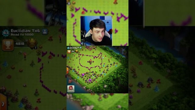 TH6 in legend league clash of clans!?