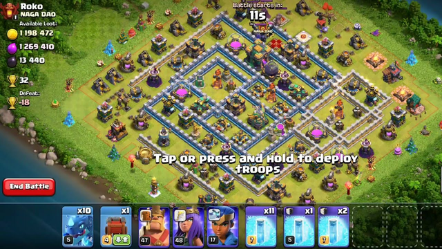 How To Use Freeze Spell Clash Of Clans // Power Of Freeze Spell // Freeze Spell Strategy