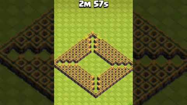 Impossible Base Challenge | Deadly Traps | Clash of Clan #shorts #shortsfeed #coc