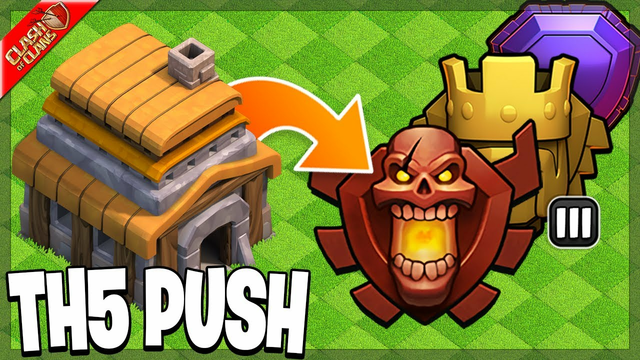How Far can I Push a Town Hall 5? (Clash of Clans)