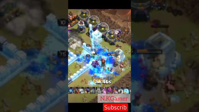 L wiyh  Loon attack suicide attack #clashofclans#N.KGamer#shorts