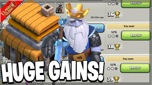 TH5 Pushing but its Nothing but Whales! (Clash of Clans)