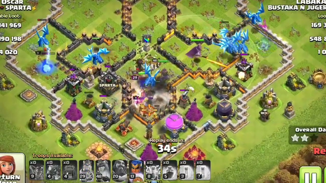 3 STARS ATTACK BY ELECTRO CLASH OF CLANS