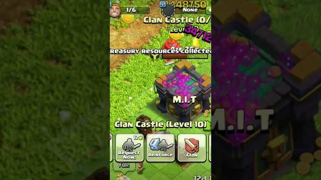 upgrading clan castle to max level in clash of clan Th 15|#shorts #coc #youtube #sumit007