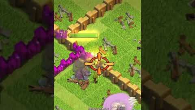 Clash of clans all healer attack