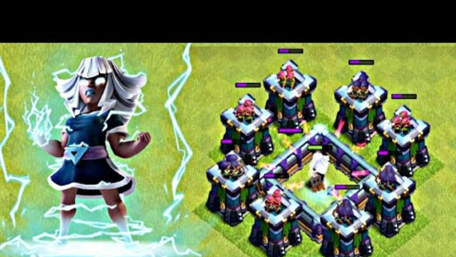 Archer Tower vs Electro Titan -Clash of Clans