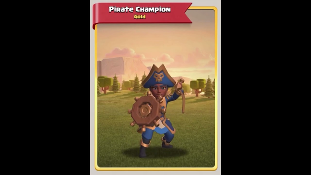 Pirate Champion first look  | Clash of Clans | Clashflict