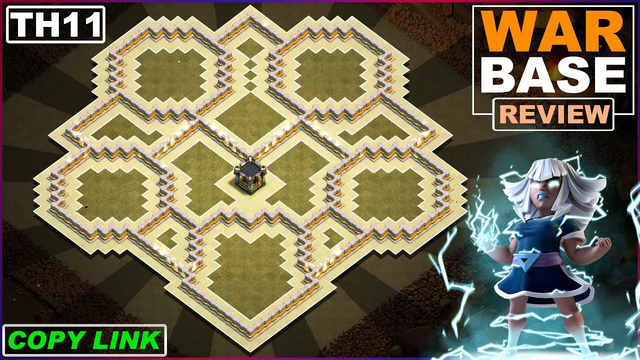 NEW BEST! TH11 War Base Copy Link 2022 | Anti 3 star Town Hall 11 Base Design - Clash of Clans