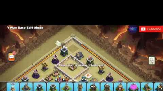 World's Best Th13 Trophy_Cwl Base With Link  Anti 2 Star Th13 Base 2022  Clash Of Clans 360p