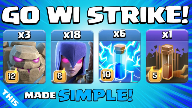 NEW LIGHTNING SPELL + MASS WITCHES is UNSTOPPABLE!!! TH15 Attack Strategy | Clash of Clans