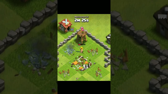Town Hall 2 Vs 1 Super Barbarian(Clash of Clans) Will he win?