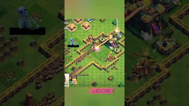 Coc 1000 Barberiya attck on town hall 14 @SUPERclan  -  clash of clans @Clash of Clans