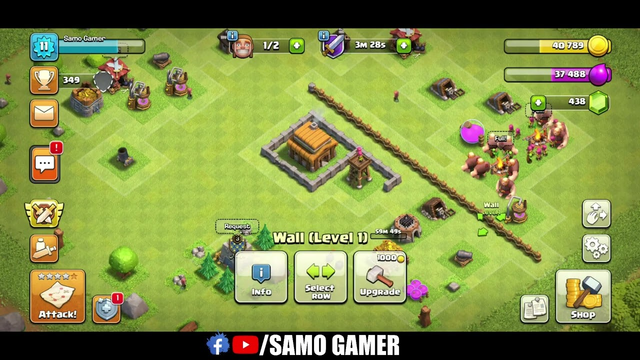 Clash of Clans Town Hall 3  | Part 3 | TH 3 Upgrade | Samo Gamer