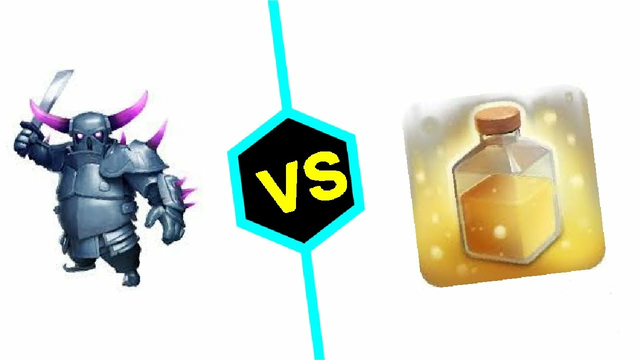P.E.K.K.A VS Healing spell (clash of clans magic) | @t.s Gaming #clashofclans #coc