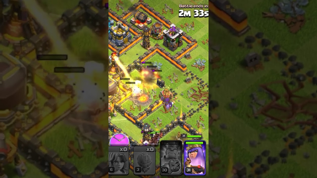 clash of clans how to attack with valkyrie