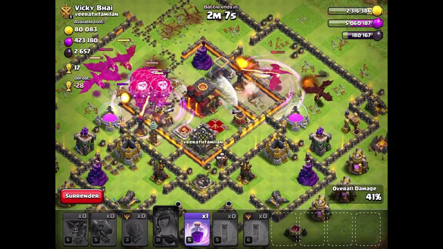 Clash of clans episode 1 but I start at town hall 10