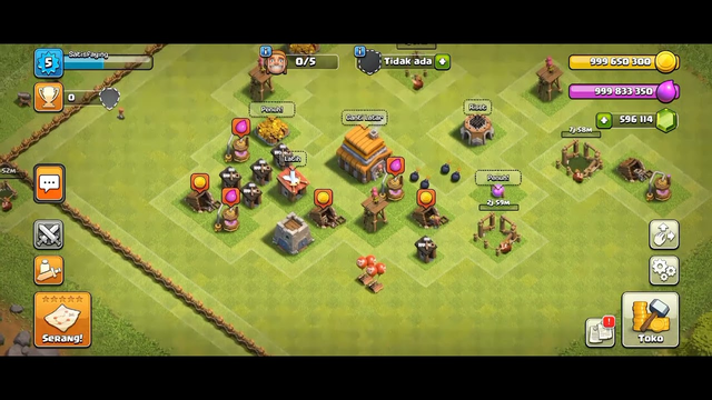 Clash Of Clans ASMR Satisfying Shopping Time Town Hall 1-15