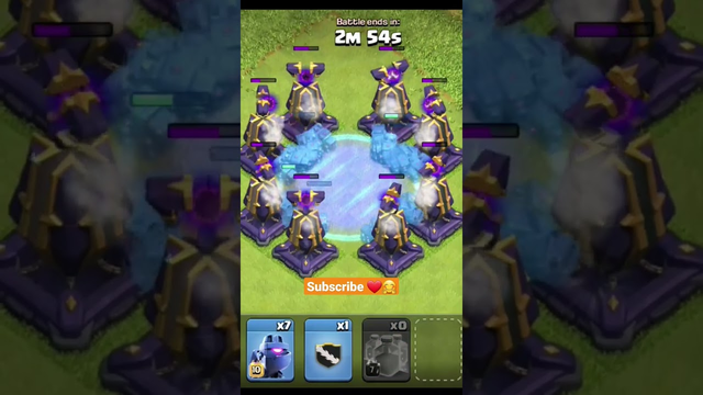 8x Maxed Monoliths VS Cloned Paw Machine -Clash Of Clans #shorts