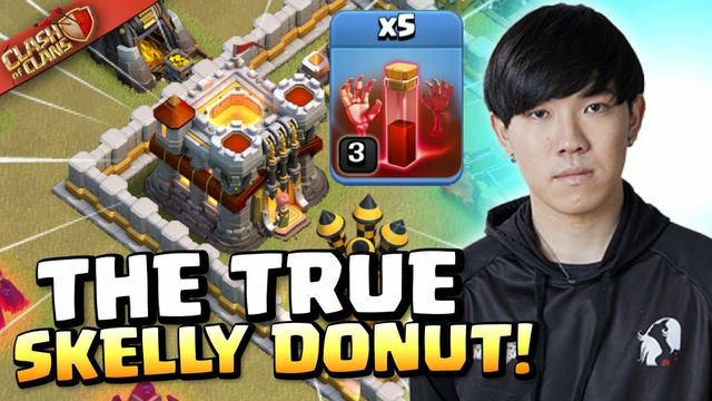 Can KLAUS 1-UP this INSANE TH11 Queen Charge LALO with 5 SKELETON SPELLS?! Clash of Clans