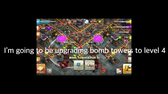 Simply playing Clash Of Clans and almost maxing out town hall 10