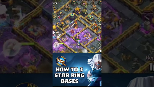 HOW TO 3 STAR RING BASES | TH15 CLASH OF CLANS ATTACK STRATEGY